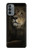 W0472 Lion Hard Case and Leather Flip Case For Motorola Moto G31