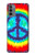 W1870 Tie Dye Peace Hard Case and Leather Flip Case For Motorola Moto G31