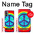 W1870 Tie Dye Peace Hard Case and Leather Flip Case For Motorola Moto G31