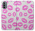 W2214 Pink Lips Kisses Hard Case and Leather Flip Case For Motorola Moto G31