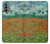 W2681 Field Of Poppies Vincent Van Gogh Hard Case and Leather Flip Case For Motorola Moto G31