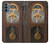 W3173 Grandfather Clock Antique Wall Clock Hard Case and Leather Flip Case For Motorola Moto G31