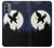 W3323 Flying Elephant Full Moon Night Hard Case and Leather Flip Case For Motorola Moto G31