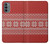 W3384 Winter Seamless Knitting Pattern Hard Case and Leather Flip Case For Motorola Moto G31