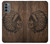 W3443 Indian Head Hard Case and Leather Flip Case For Motorola Moto G31