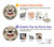 W3855 Sloth Face Cartoon Hard Case and Leather Flip Case For iPhone 13