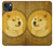 W3826 Dogecoin Shiba Hard Case and Leather Flip Case For iPhone 13 mini