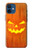 W3828 Pumpkin Halloween Hard Case and Leather Flip Case For iPhone 12 mini