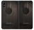 W3834 Old Woods Black Guitar Hard Case and Leather Flip Case For iPhone X, iPhone XS