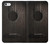 W3834 Old Woods Black Guitar Hard Case and Leather Flip Case For iPhone 5C