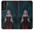 W3847 Lilith Devil Bride Gothic Girl Skull Grim Reaper Hard Case and Leather Flip Case For Samsung Galaxy S21 FE 5G