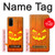 W3828 Pumpkin Halloween Hard Case and Leather Flip Case For Samsung Galaxy S20