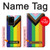 W3846 Pride Flag LGBT Hard Case and Leather Flip Case For Samsung Galaxy S20 Ultra