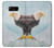 W3843 Bald Eagle On Ice Hard Case and Leather Flip Case For Samsung Galaxy S8 Plus