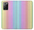 W3849 Colorful Vertical Colors Hard Case and Leather Flip Case For Samsung Galaxy Note 20 Ultra, Ultra 5G