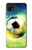 W3844 Glowing Football Soccer Ball Hard Case and Leather Flip Case For Samsung Galaxy A22 5G