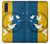 W3857 Peace Dove Ukraine Flag Hard Case and Leather Flip Case For Samsung Galaxy A70