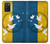 W3857 Peace Dove Ukraine Flag Hard Case and Leather Flip Case For Samsung Galaxy A03S