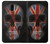 W3848 United Kingdom Flag Skull Hard Case and Leather Flip Case For Samsung Galaxy J6 (2018)