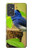 W3839 Bluebird of Happiness Blue Bird Hard Case and Leather Flip Case For Samsung Galaxy Quantum 2