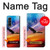 W3841 Bald Eagle Flying Colorful Sky Hard Case For Samsung Galaxy Z Fold 3 5G