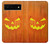 W3828 Pumpkin Halloween Hard Case and Leather Flip Case For Google Pixel 6
