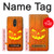 W3828 Pumpkin Halloween Hard Case and Leather Flip Case For LG Q Stylo 4, LG Q Stylus