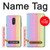 W3849 Colorful Vertical Colors Hard Case and Leather Flip Case For LG Q Stylo 4, LG Q Stylus