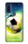 W3844 Glowing Football Soccer Ball Hard Case and Leather Flip Case For Motorola G Pure