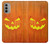 W3828 Pumpkin Halloween Hard Case and Leather Flip Case For Motorola Moto G51 5G