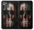 W3850 American Flag Skull Hard Case and Leather Flip Case For Motorola Moto G8
