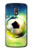 W3844 Glowing Football Soccer Ball Hard Case and Leather Flip Case For Motorola Moto G4 Play