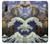 W3851 World of Art Van Gogh Hokusai Da Vinci Hard Case and Leather Flip Case For Sony Xperia L4