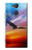 W3841 Bald Eagle Flying Colorful Sky Hard Case and Leather Flip Case For Sony Xperia XA2