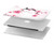 W2359 Plum Blossom Hard Case Cover For MacBook Pro 14 M1,M2,M3 (2021,2023) - A2442, A2779, A2992, A2918