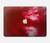 W2480 Tie Dye Red Hard Case Cover For MacBook Pro 14 M1,M2,M3 (2021,2023) - A2442, A2779, A2992, A2918