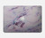 W3215 Seamless Pink Marble Hard Case Cover For MacBook Pro 14 M1,M2,M3 (2021,2023) - A2442, A2779, A2992, A2918