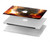 W0863 Hell Fire Skull Hard Case Cover For MacBook Pro 16 M1,M2 (2021,2023) - A2485, A2780