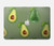 W3285 Avocado Fruit Pattern Hard Case Cover For MacBook Pro 16 M1,M2 (2021,2023) - A2485, A2780