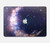 W3324 Crescent Moon Galaxy Hard Case Cover For MacBook Pro 16 M1,M2 (2021,2023) - A2485, A2780