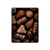W3840 Dark Chocolate Milk Chocolate Lovers Tablet Hard Case For iPad Pro 12.9 (2022, 2021, 2020, 2018), Air 13 (2024)