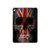 W3848 United Kingdom Flag Skull Tablet Hard Case For iPad Air 2, iPad 9.7 (2017,2018), iPad 6, iPad 5