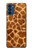 W0422 Giraffe Skin Hard Case and Leather Flip Case For Motorola Moto G41