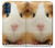 W1619 Cute Guinea Pig Hard Case and Leather Flip Case For Motorola Moto G41