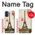 W2108 Eiffel Tower Paris Postcard Hard Case and Leather Flip Case For Motorola Moto G41