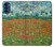 W2681 Field Of Poppies Vincent Van Gogh Hard Case and Leather Flip Case For Motorola Moto G41