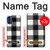 W2842 Black and White Buffalo Check Pattern Hard Case and Leather Flip Case For Motorola Moto G41