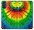 W3422 Tie Dye Hard Case and Leather Flip Case For Motorola Moto G41