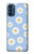 W3681 Daisy Flowers Pattern Hard Case and Leather Flip Case For Motorola Moto G41