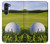 W0068 Golf Hard Case and Leather Flip Case For Motorola Moto G200 5G